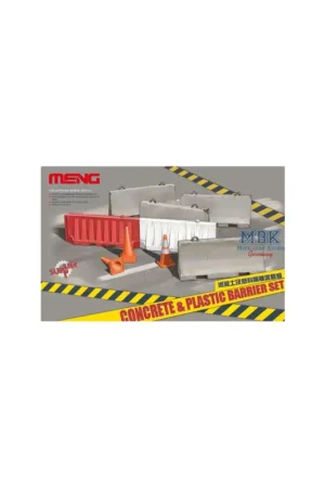 Gratis Retour Concrete & Plastic Barrier Set