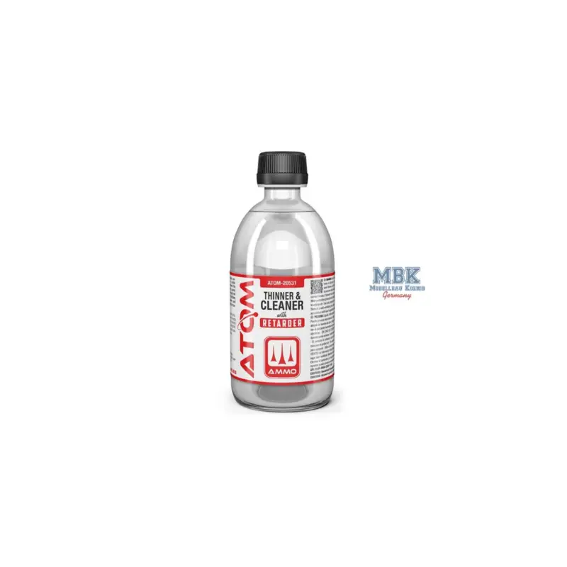 Finale Uitverkoop ATOM Thinner and Cleaner with Retarder 500 mL