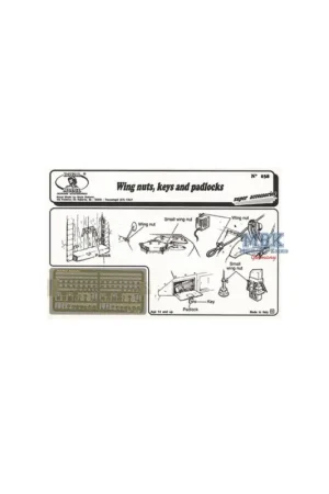 Wing nuts, keys and padlock Premium