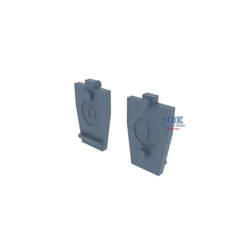 Sherman Bogie adapters for Italeri / Dragon Favoriet
