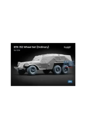 BTR-152 Ordinary wheel set - 1/72 Weekendaanbieding