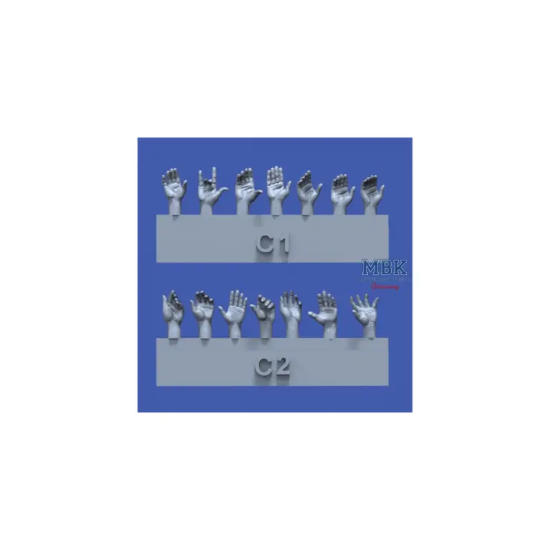 Assorted Hands Set No. 3 (1:35) Betaalbaar