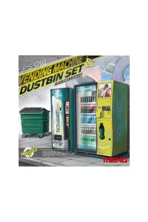 Vending Machine & Dustbin Set Lage Prijs