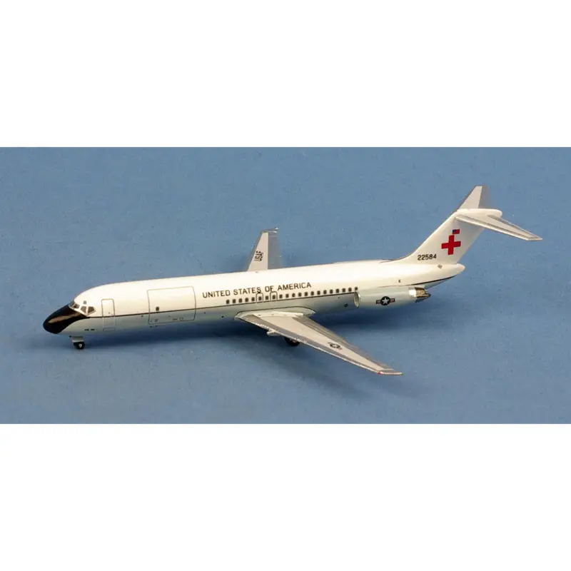 US Air Force McDonnell Douglas C-9 22580 Miniatuur Hoge Kwaliteit