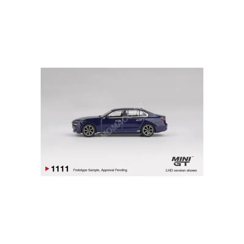 Uitverkoop Bmw i7 xdrive60 2022 metallic blue “tanzanite” (blister edition) (lhd) Miniatuur