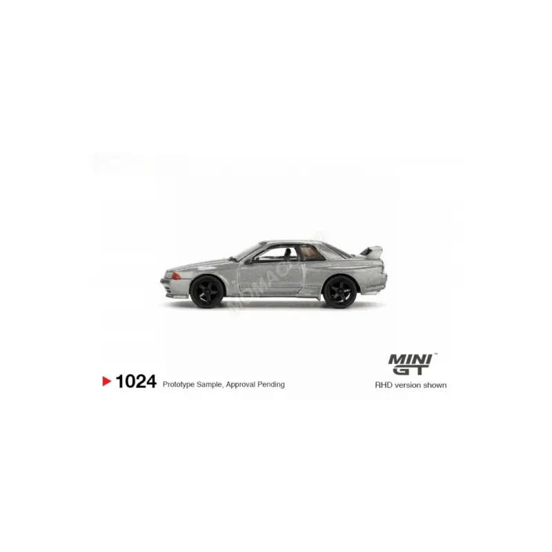 Nissan skyline gt-r (nismo bnr32 - crs version) 1992 gray "dark metal grey" (blister edition) (rhd) Alleen Vandaag