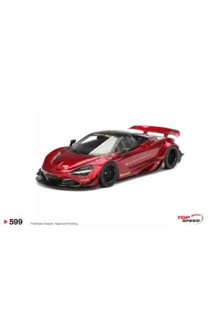 Mclaren 720s lb-works 2024 red “gem red” Miniatuur Hete Deal