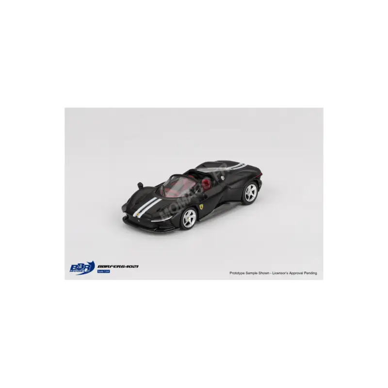 Direct Beschikbaar Ferrari daytona sp3 2024 matt black Miniatuur