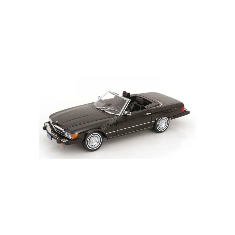 Gereduceerde Prijs Mercedes-benz 450sl r107 usa "american gigolo" 1985 black Miniatuur