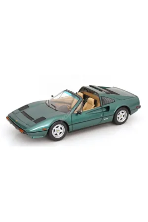 Ferrari 308 gts quattrovalvole (magnum series) 1982 us version metallic green Miniatuur Direct Beschikbaar