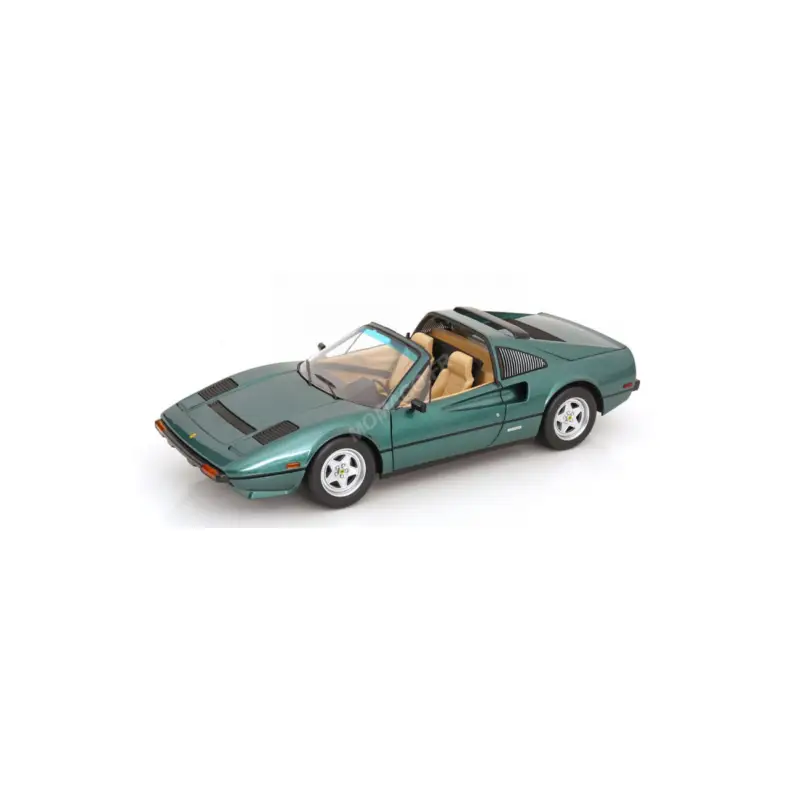 Ferrari 308 gts quattrovalvole (magnum series) 1982 us version metallic green Miniatuur Direct Beschikbaar