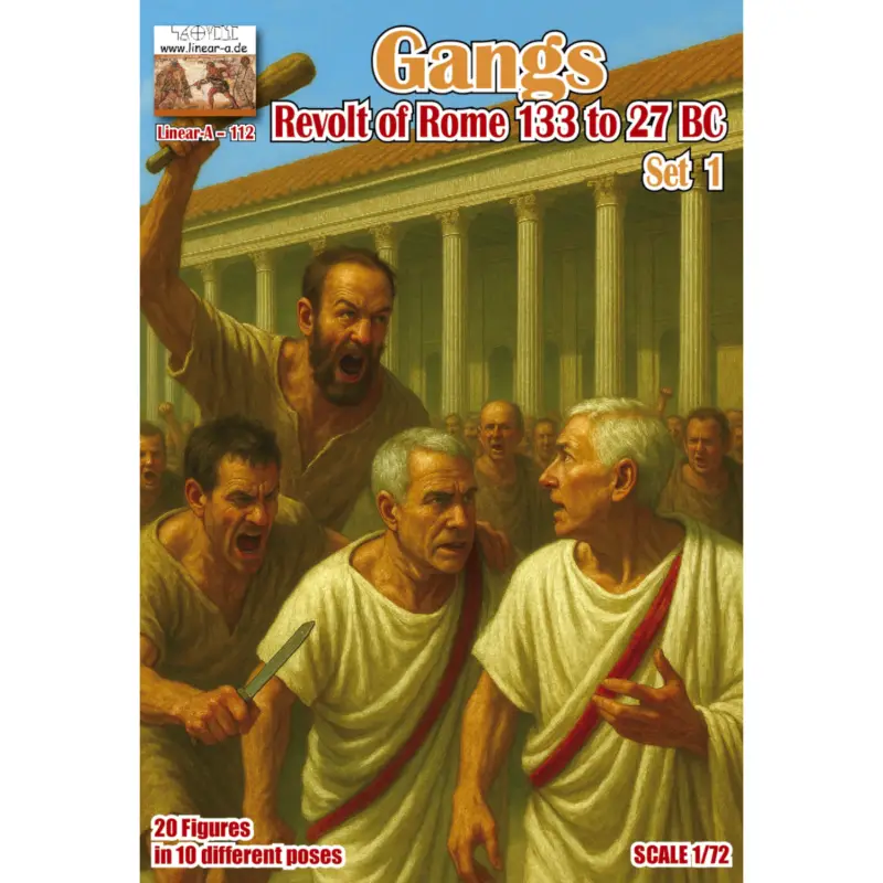 Koop Vandaag Gangs / Revolt of Rome 133 BC to 27 BC Set 1 Figuren