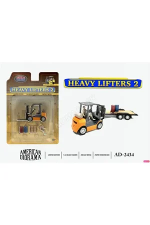 Bestseller Figure and accessory set: 1 figure + forklift "heavy lifters 2" Figuren