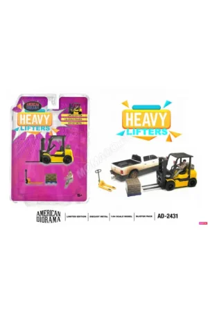 Figure and accessory set: 1 figure + "heavy lifters" forklift Figuren Beperkte Voorraad