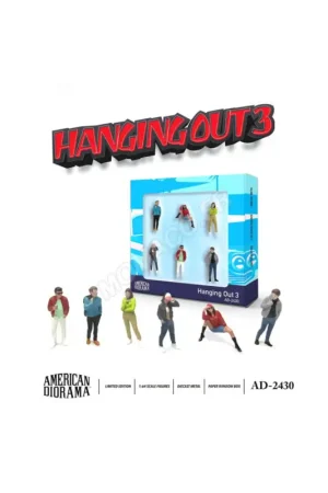 Veilige Betaling Figure set: 6 characters "hanging out 3" Figuren