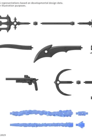 30MM - Customize Weapons (Pirate Weapon) - Model Kit Betrouwbaar