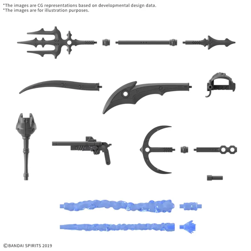 30MM - Customize Weapons (Pirate Weapon) - Model Kit Betrouwbaar