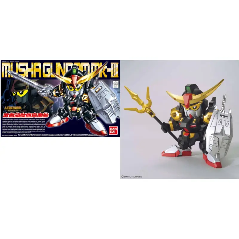 Snelle Levering GUNDAM Sengokuden Musha Shichinin Shuu Hen - BB404 LegendBB Musha Gundam MK-III - Model Kit