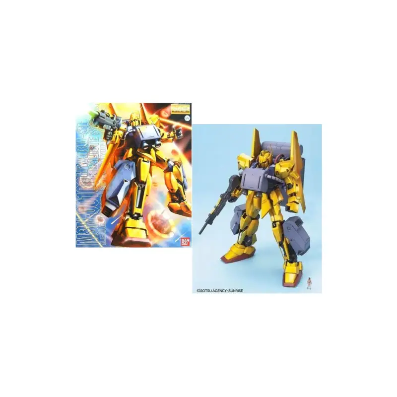Voordeelprijs Zeta Gundam - MG 1/100 Hyakushiki + Ballute System - Model Kit Gunpla