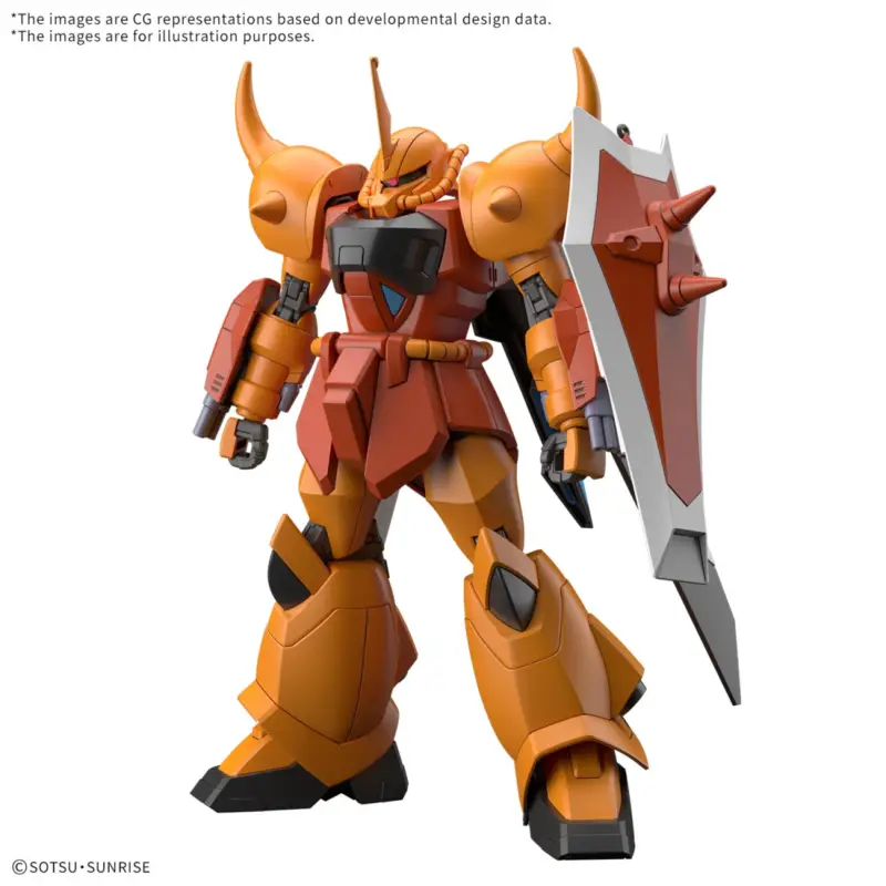 Gecertificeerd Gundam SEED - HG 1/144 Gouf Ignited (Heine Westenfluss Custom) - Model Kit Gunpla