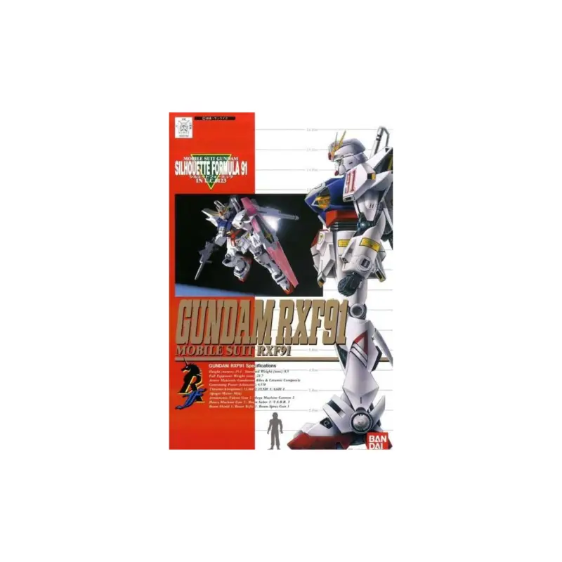 Koop Online Gundam Silhouette Formula 91 in UC 0123 - 1/100 Gundam RXF91 - Model Kit Gunpla