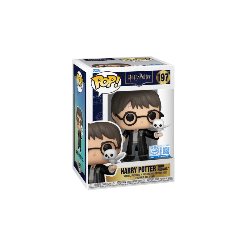 Laatste Kans HARRY POTTER - POP Movies No. 197 - Harry with Hedwig Pop figur