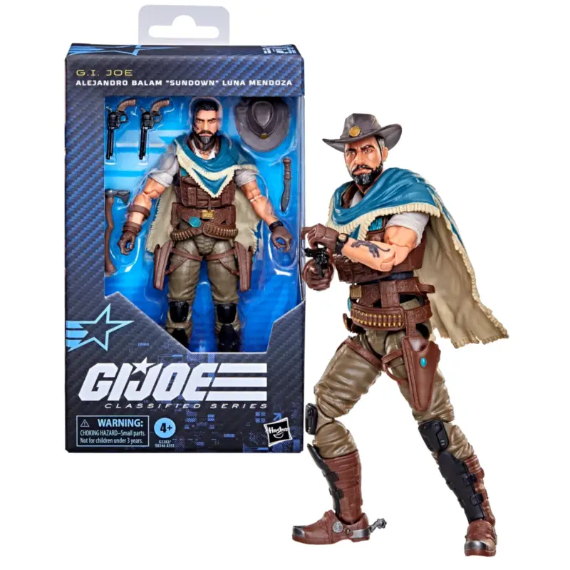 Direct Beschikbaar GI JOE - Alejandro Balam - Classified Series 200 Figure 15cm Figuurtje