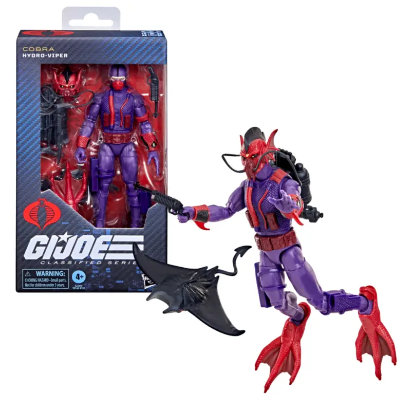 Merkproduct GI JOE - Hydro-Viper - Classified Series 199 15cm Figure Figuurtje