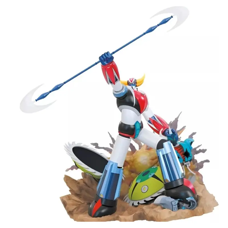 GOLDORAK - Goldorak & Gin Gin (Combat) - 25cm Figure Figuurtje Beperkte Voorraad