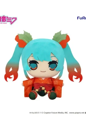 Hatsune Miku plush toy Kyurumaru Big Flower Fairy Winter Cherry Ver. 29cm Seizoensaanbieding
