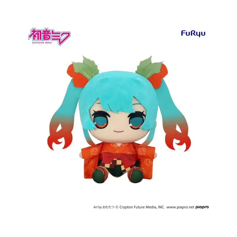 Hatsune Miku plush toy Kyurumaru Big Flower Fairy Winter Cherry Ver. 29cm Seizoensaanbieding