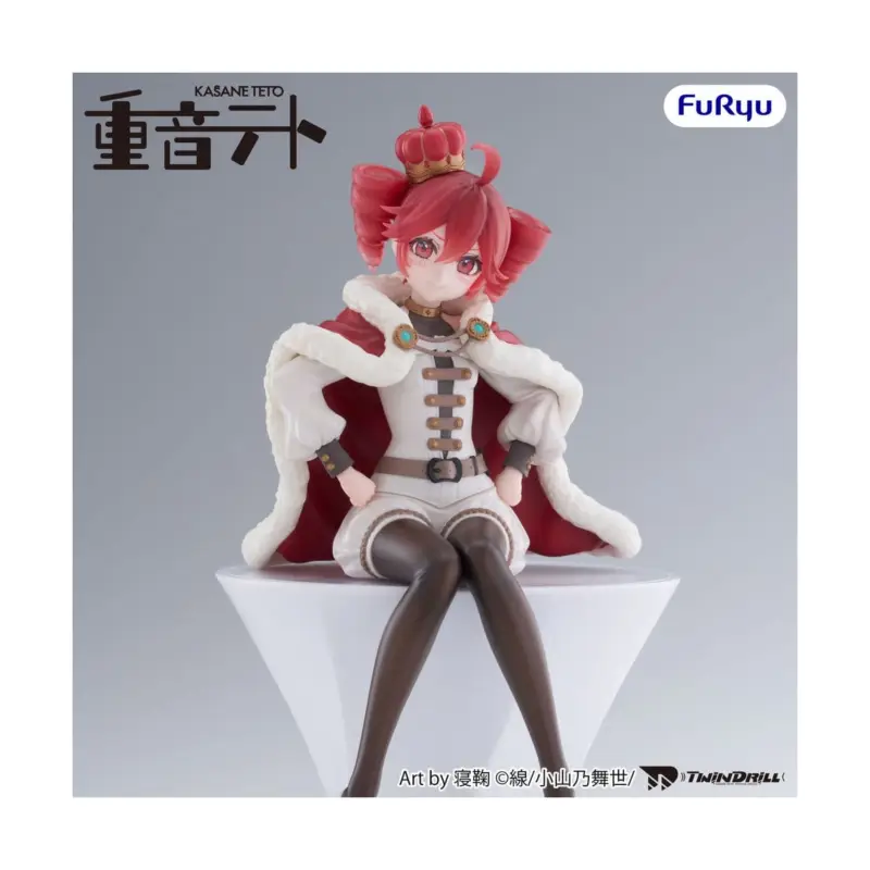 Dagaanbieding Vocaloid Figure Noodle Stopper Kasane Teto King Ver. 15cm Figuurtje