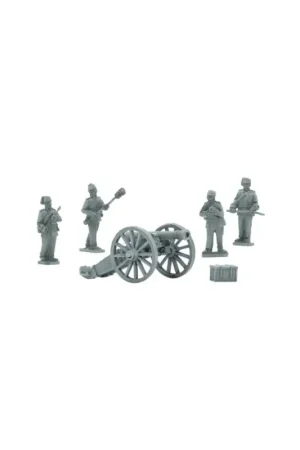 Laatste Versie Crimean War Turkish Artillery Figuur spellet