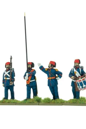 Beperkt Aanbod Crimean War Turkish Infantry Command Figuur spellet