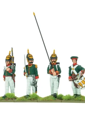 Crimean War Russian Infantry in Summer Dress Command Figuur spellet Flitsaanbieding