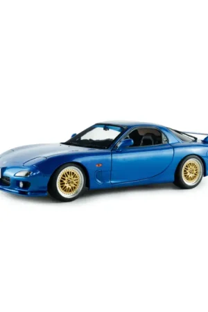 Solido 1810611 mazda rx7 fd3s innocent blue mica 1999 1/18 Miniatuur Veilige Betaling