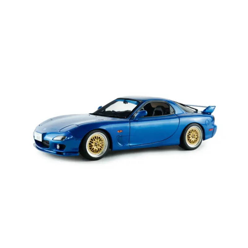 Solido 1810611 mazda rx7 fd3s innocent blue mica 1999 1/18 Miniatuur Veilige Betaling