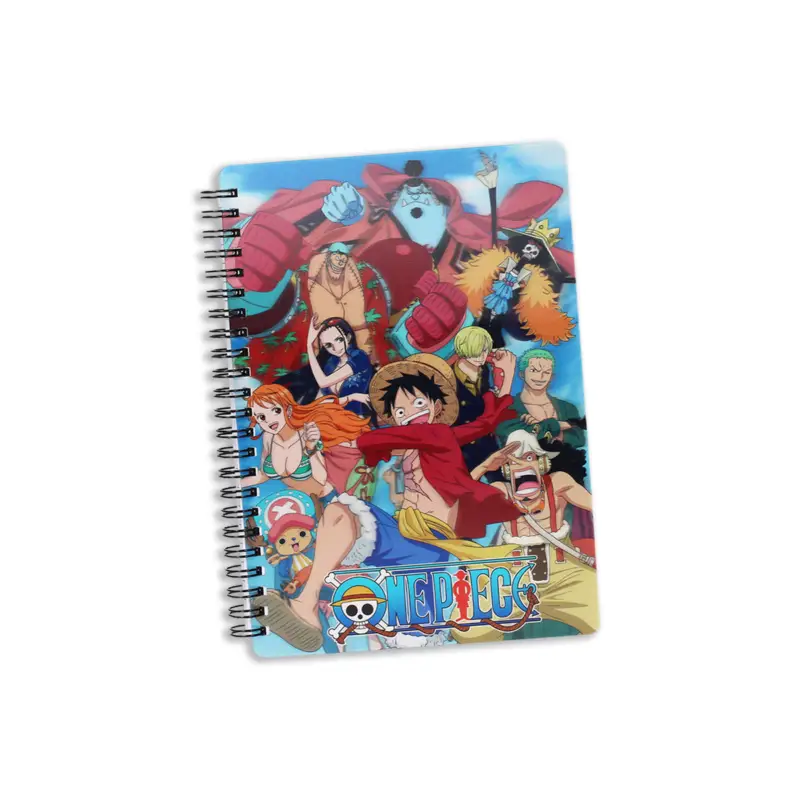 One Piece 3D Effect Notebook Straw Hat Crew 21X15 cm Veilige Betaling