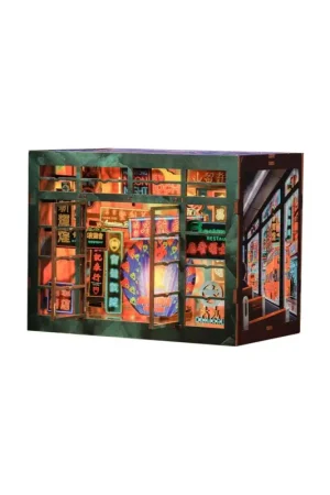 Model Book Nook Hong Kong Neon Light 13 x 17 cm Seizoensaanbieding