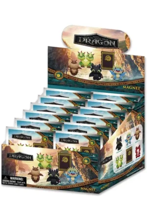 Dragons Blind pack magnets Series 1 Display (12) Beperkt Aanbod
