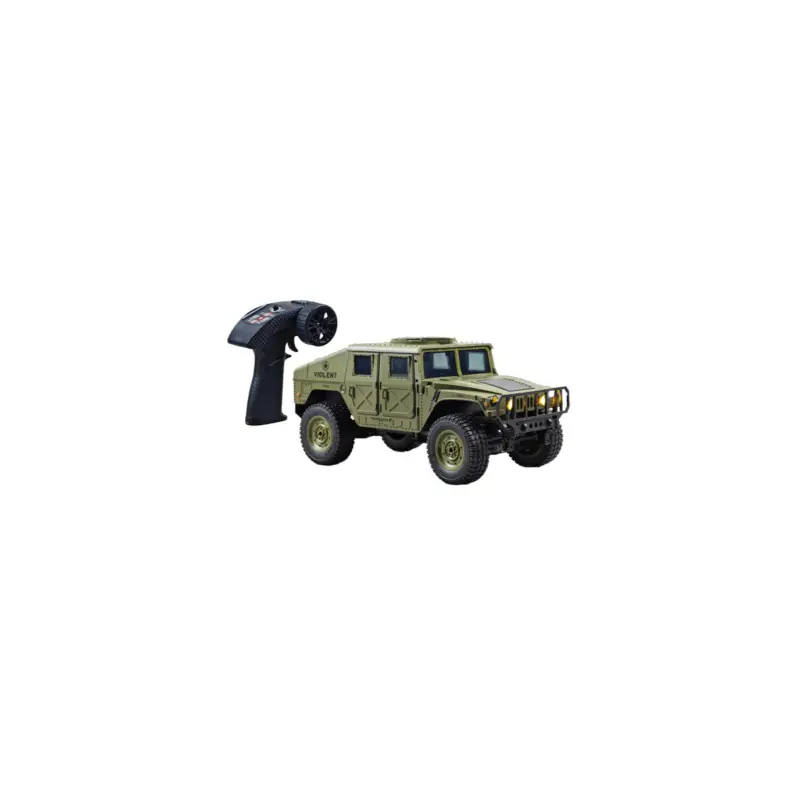 1:16 Scale RC Hummer Army Green Electric Radio Controlled Car RTR with Lights Betrouwbaar