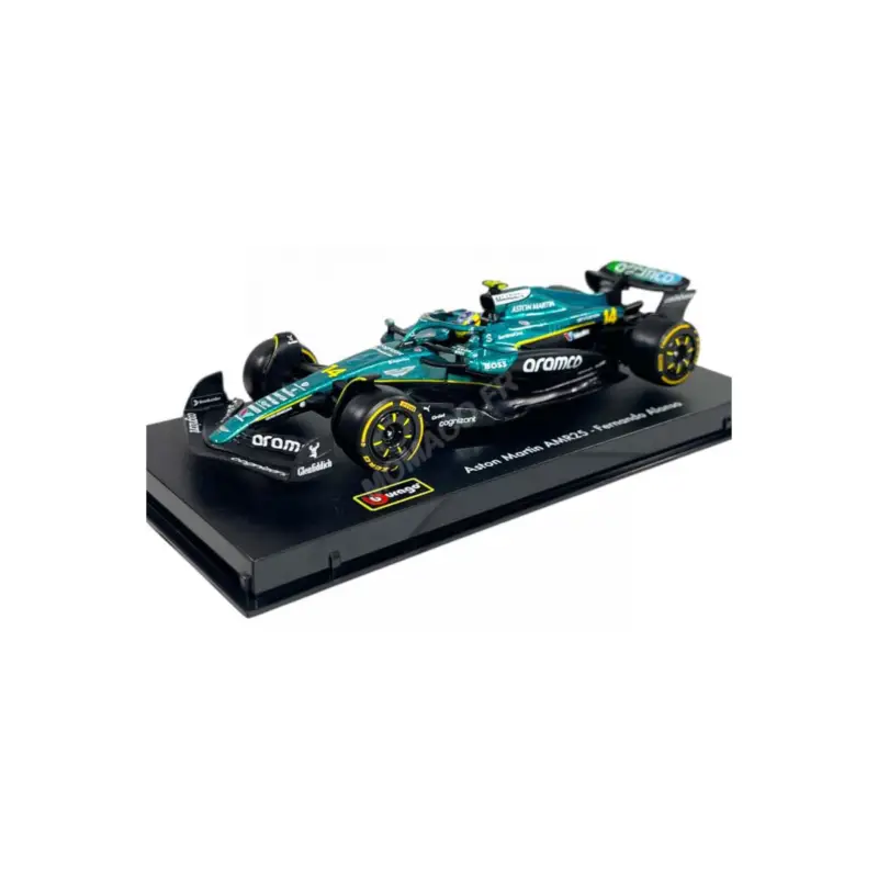 Aston martin f1 amr25 team aramco cognizant 14 fernando alonso 2025 (packaging premium with helmet) Lage Kosten