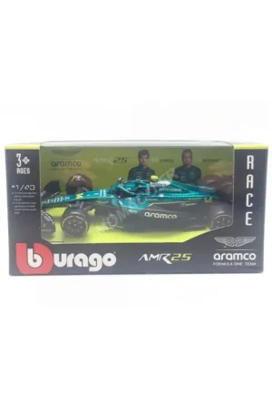 Actieprijs Aston martin f1 amr25 team aramco cognizant 14 fernando alonso 2025 (boitage souple)