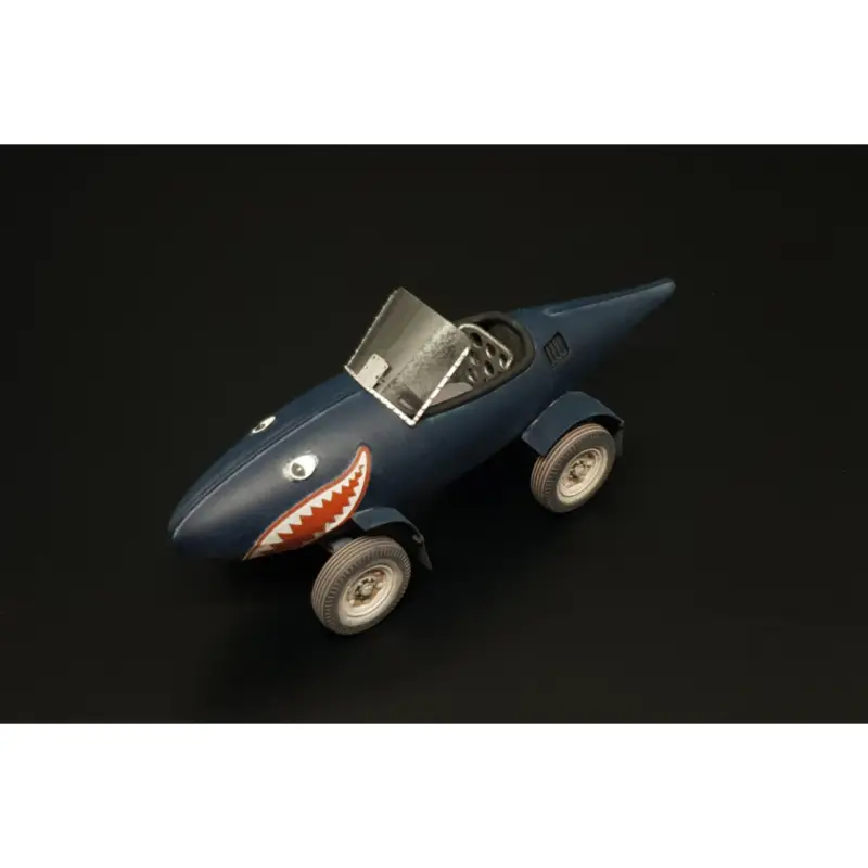 Finale Uitverkoop U.S. Belly tank car resin kit of WWII U.S. airfield hand made car
