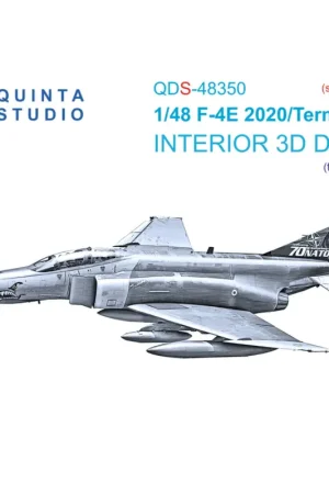 Bestel Nu F-4E 2020 Terminator 3D-Printed & coloured Interior on decal paper (MENG) (Small version)
