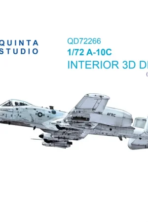 A-10C 3D-Printed & coloured Interior on decal paper (GWH) Nu Kopen
