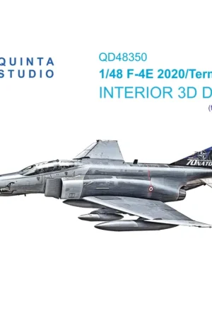 F-4E 2020 Terminator 3D-Printed & coloured Interior on decal paper (MENG) Aanbieding