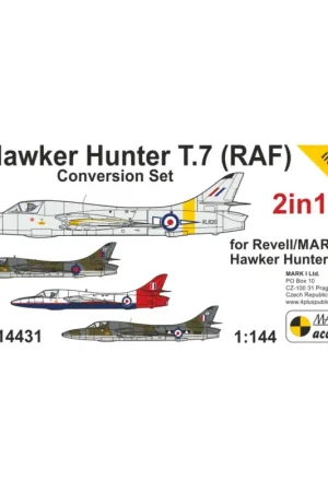 Finale Uitverkoop Hawker Hunter T.7 (RAF) Conversion Set (2in1) (designed to be used with 1/144 MARK I and Revell kits)