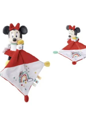 MINNIE - Rainbow - Plush 13 cm + Comforter Laatste Versie