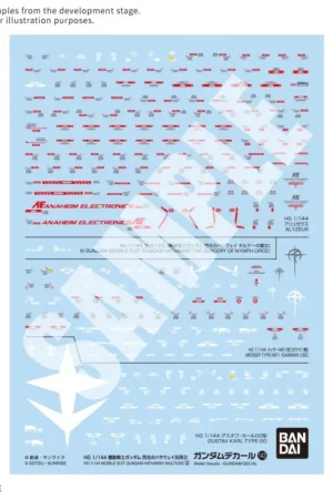 Goedkoop GUNDAM Hathaway Sorcery of Nymph Circe - DECAL 143